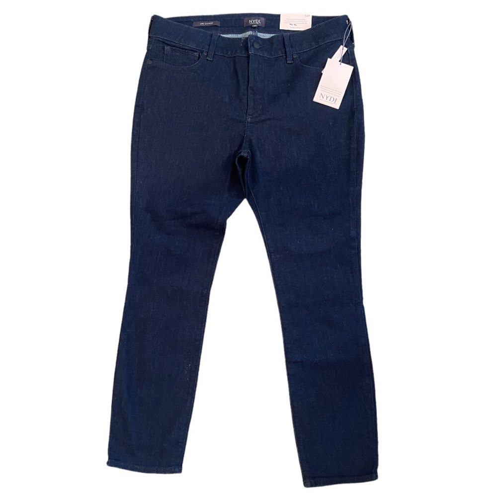 NYDJ NWT Size 14 Petite Ami Skinny Jeans NEW Dark Rinse Size 14P Slimming